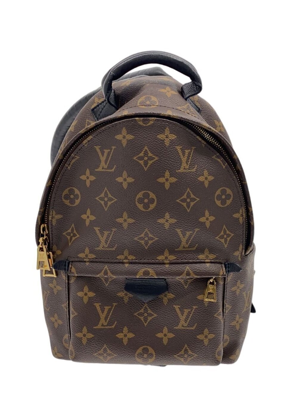 LOUIS VUITTON Palm Springs Backpack Monogram Macassar Brown